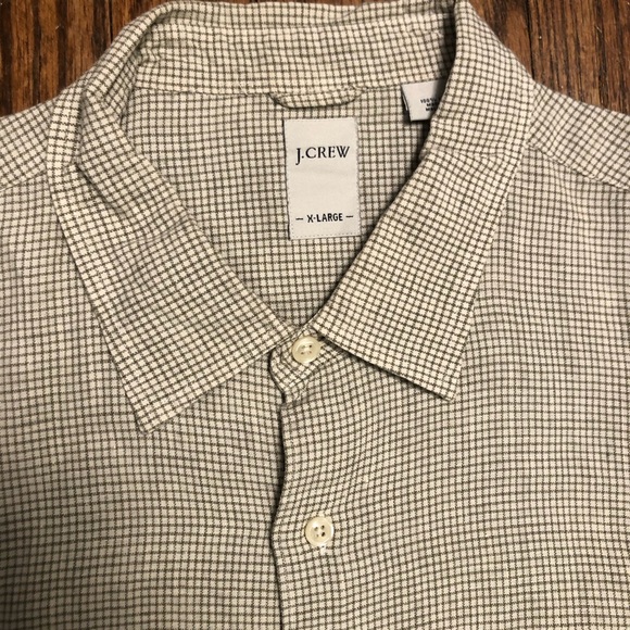 VTG J. Crew Linen Shirt - Picture 2 of 5